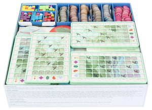 Feldherr Organizer Insert for Wingspan - Core Game + 4 Expansions - Core Game Box