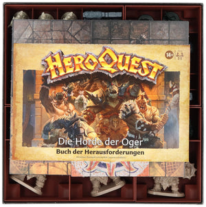 Feldherr Organizer insert for HeroQuest (2021) - Against the Ogre Horde - board game box
