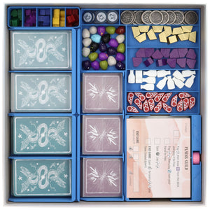 Feldherr Organizer insert for Wyrmspan - core game box