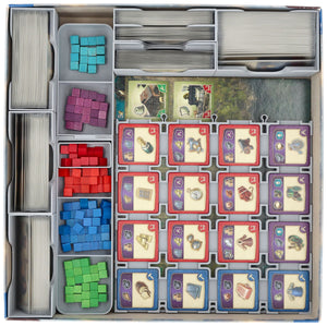 Feldherr Organizer Insert for Anno 1800 + The Expansion - core game box