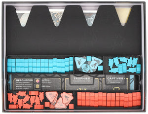Feldherr Organizer Insert + Game Aid for Arcs - Core Game Box