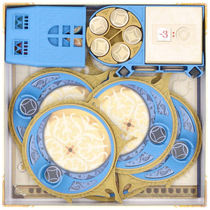 Feldherr Organizer Insert and Game Aid for Azul Duel - board game box