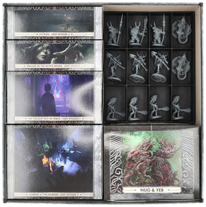 Feldherr Organizer Insert for Cthulhu: Death May Die - Fear of the Unknown – Unknowable Box