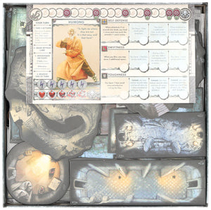 Feldherr Organizer Insert for Cthulhu: Death May Die - Fear of the Unknown - Core Game Box