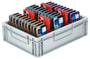 Smartphone Storage Box for Schools - Organization and Security for Up to 34 large Devices