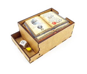 Boardgame Organizer Insert for The Quacks of Quedlinburg and expansion The Herb Witches