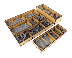 Boardgame Organizer Insert for Star Wars: Rebellion and expansion Rise of the Empire