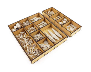 Boardgame Organizer Insert for Star Wars: Rebellion and expansion Rise of the Empire