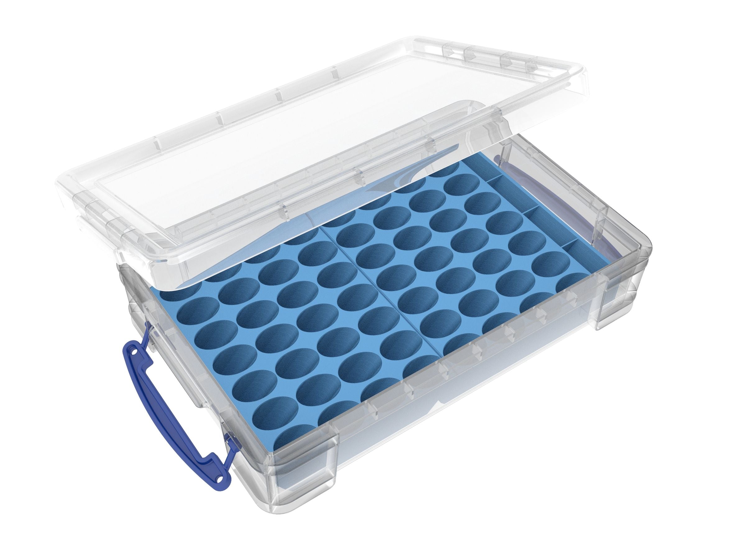 Mustering Rack Feldherr paint rack for 4L Really Useful Box - 56 Paint Bottles