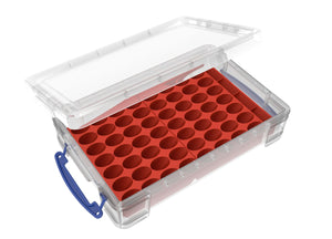 Feldherr paint rack for 4L Really Useful Box - 56 Paint Bottles