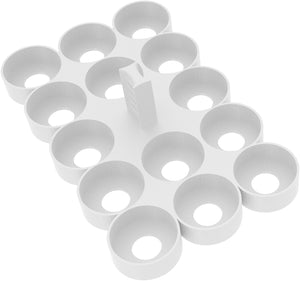 Feldherr paint racks + token trays for 4L Really Useful Boxes - 56 Citadel Paint Pots (12 ml) + game material