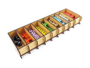 Boardgame Organizer Insert for Roll for the Galaxy and expansion Ambition