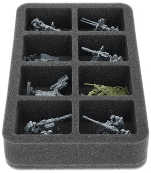 HS050A168 Feldherr foam tray for Astra Militarum - 8 Compartments