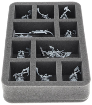HS050A170 Feldherr foam tray for Beastmen Brayherds - 10 Compartments