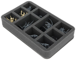 HS050A157 Feldherr foam tray for Tyranids - 10 Compartments