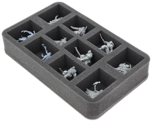 HS050A175 Feldherr foam tray for Warcrow - 10 Compartments