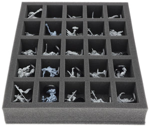 FS050A135 Feldherr foam tray for Warcrow - 25 Compartments