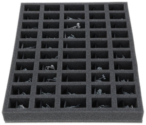 FS040A046 Feldherr foam tray for Dwarfen Mountain Holds - 50 Compartments