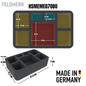 Feldherr Storage Box with Foam Set for Warhammer: The Old World - Warriors of Chaos (FSLB310P114)
