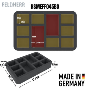 Feldherr Storage Box with Foam Set for Warhammer: The Old World - Warriors of Chaos (FSLB310P114)