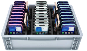 Smartphone Storage Box for Schools - Organization and Security for Up to 34 large Devices