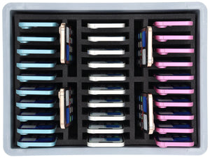 Smartphone Storage Box for Schools - Organization and Security for Up to 34 large Devices