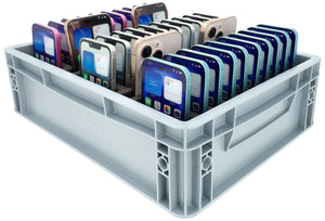 Smartphone Storage Box for Schools - Organization and Security for Up to 34 large Devices