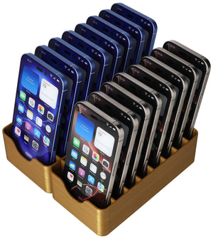 Feldherr mobile phone holder / smartphone parking space for classrooms - 16 smartphones