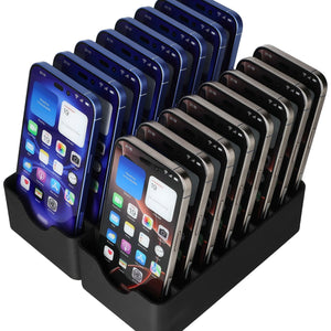 Feldherr mobile phone holder / smartphone parking space for classrooms - 16 smartphones