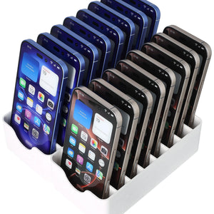 Feldherr mobile phone holder / smartphone parking space for classrooms - 16 smartphones