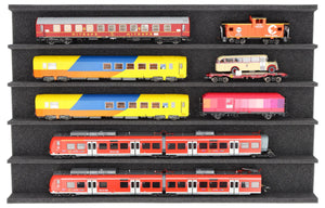 Stackable Eurobox 60 x 40 cm with PanoramaLiege for model railway - 5 compartments for H0 scale