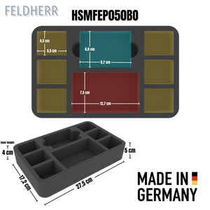 Feldherr Maxi Plus Carry Bag with Foam Set for Warhammer: The Old World - Warriors of Chaos miniatures (MAXPLUS93)