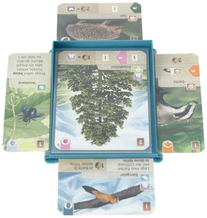 5 pcs value set Feldherr card tray for Forest Shuffle - Tree Cards