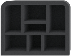 Feldherr Half-Size Case 50 for Warcry - 14 Miniatures