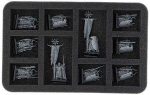 Feldherr Storage Box with Foam Set for Warhammer: The Old World - Warriors of Chaos (FSLB310P114)