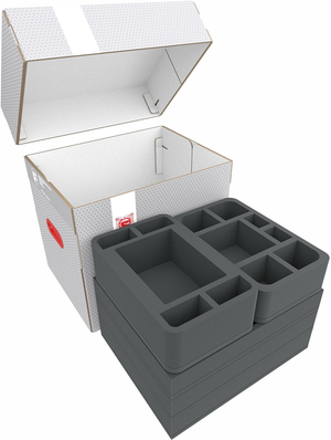 Feldherr Storage Box with Foam Set for Warhammer: The Old World - Warriors of Chaos (FSLB310P114)