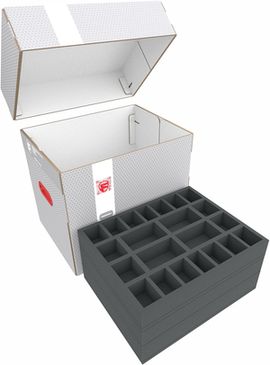 Feldherr Storage Box with Foam Set for Warhammer: The Old World - Warriors of Chaos (FSLB310P114)