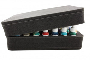 HS050P1BO 50 mm Half-Size foam tray with 37 compartments