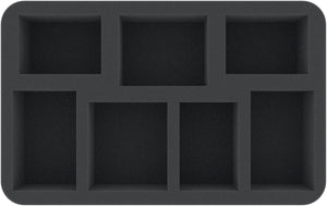 HS060KDM01 foam tray for Kingdom Death Monster - 7 miniatures