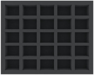 FS050A137 Feldherr foam tray for Armoured Clash - 25 Compartments