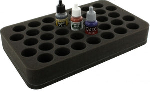HS035P1BO 35 mm Half-Size foam tray with 37 compartments