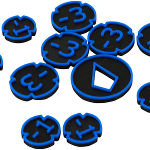 Feldherr token set multicolor for Disney Lorcana