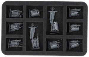 Feldherr Maxi Plus Carry Bag with Foam Set for Warhammer: The Old World - Warriors of Chaos miniatures (MAXPLUS93)